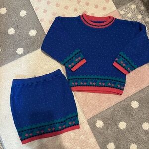 Vintage 80s kids Apres Ski Set 4-5T